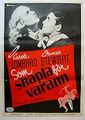 Made For Each Other 1939 movie poster Carole Lombard James Stewart Eric Rohman art