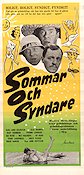Sommar och syndare 1960 poster Karl-Arne Holmsten Arne Mattsson