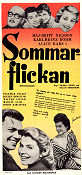 Schwedenmädel 1956 movie poster Maj-Britt Nilsson Alice Babs Håkan Bergström