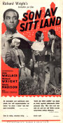 Native Son 1951 movie poster Jean Wallace Richard Wright Gloria Madison Pierre Chenal