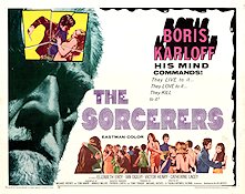 The Sorcerers 1967 movie poster Boris Karloff