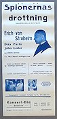 Mademoiselle Docteur 1938 movie poster Erich von Stroheim