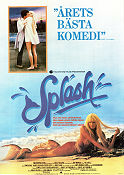 Splash 1984 poster Tom Hanks Ron Howard