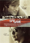Spy Game 2001 movie poster Robert Redford Brad Pitt Catherine McCormack Tony Scott