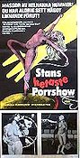 The Hottest Show in Town 1974 movie poster Anne Bie Warburg Phyllis Eberhardt Kronhausen Denmark