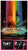 Star Trek: The Motion Picture 1979 movie poster William Shatner Leonard Nimoy DeForest Kelley Robert Wise Spaceships From TV