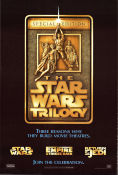 The Star Wars Trilogy 1996 movie poster George Lucas Find more: Star Wars Find more: Festival