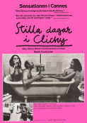 Quiet Days in Clichy 1970 poster Paul Valjean