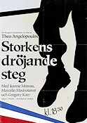To meteoro vima tou pelargou 1991 poster Jeanne Moreau Theo Angelopoulos