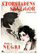 Shadows of Paris 1924 poster Pola Negri