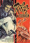 Rififi in Stockholm 1961 movie poster Gunnar Hellström Hasse Ekman