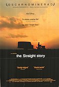 The Straight Story 1999 poster Richard Farnsworth David Lynch