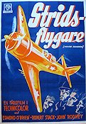 Fighter Squadron 1948 movie poster Edmond O´Brien Planes