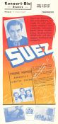 Suez 1938 movie poster Loretta Young Tyrone Power Annabella Allan Dwan