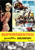Tecnica di una spia 1966 movie poster Tony Russel Erika Blanc Conrado San Martin Alberto Leonardi Agents