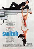 Switch 1991 movie poster Ellen Barkin Jimmy Smits Blake Edwards Guns weapons