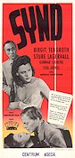 Synd 1948 movie poster Birgit Tengroth Sture Lagerwall