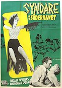 East of Java 1950 movie poster Shelley Winters Macdonald Carey Beach