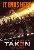 Taken 3 2014 poster Liam Neeson Olivier Megaton