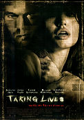Taking Lives 2004 movie poster Angelina Jolie Ethan Hawke Kiefer Sutherland DJ Caruso