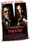 Tango and Cash 1989 movie poster Sylvester Stallone Kurt Russell Teri Hatcher Andrey Konchalovskiy