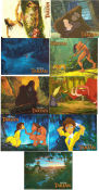 Tarzan Disney 1999 lobby card set Tony Goldwyn Chris Buck