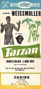 Tarzan the Ape Man 1932 movie poster Johnny Weissmuller Maureen O´Sullivan Find more: Tarzan