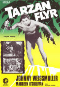 Tarzan Escapes 1936 movie poster Johnny Weissmuller Maureen O´Sullivan John Buckler Richard Thorpe Find more: Tarzan