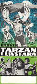 Tarzan´s Peril 1951 movie poster Lex Barker Virginia Huston George Macready Byron Haskin