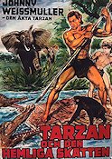 Tarzan och den hemliga skatten 1941 movie poster Johnny Weissmuller Find more: Tarzan