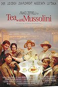 Tea with Mussolini 1999 movie poster Maggie Smith Cher Judi Dench Franco Zeffirelli Food and drink Find more: Nazi