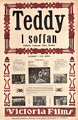 Teddy in Schlafsopha 1915 poster Victor Arnold Björn Björnson