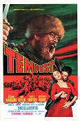 Tempest 1958 poster Van Heflin Alberto Lattuada