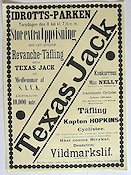 Texas Jack 1897 poster Sports