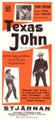 Texas John Slaughter 1958 movie poster Tom Tryon Robert Middleton Norma Moore Harry Keller From TV