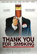 Thank You for Smoking 2005 movie poster Aaron Eckhart Smoking