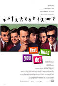 That Thing You Do! 1996 movie poster Liv Tyler Charlize Theron Tom Everett Scott Tom Hanks Rock and pop