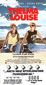 Thelma and Louise 1991 movie poster Susan Sarandon Geena Davis Brad Pitt Harvey Keitel Ridley Scott