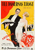 Service for Ladies 1927 movie poster Adolphe Menjou Kathryn Carver Harry d´Abbadie