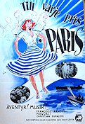 Nous irons  Paris 1950 movie poster Ray Ventura Philippe Lemaire Francoise Arnoul Musicals