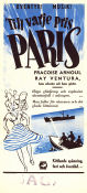 Nous irons a Paris 1950 movie poster Ray Ventura Philippe Lemaire Francoise Arnoul Jean Boyer Musicals