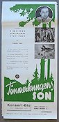 Timmerkungens son 1942 movie poster Simo Osa Finland