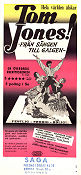 Tom Jones 1963 movie poster Albert Finney Susannah York George Devine Tony Richardson Musicals