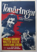 Tonåringar 1953 poster Ingrid Andree