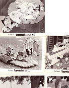 Toppenkul med Kalle Anka 1963 lobby card set Kalle Anka