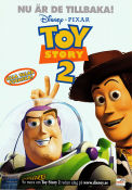Toy Story 2 1999 movie poster Tom Hanks John Lasseter Animation Production: Pixar
