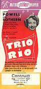 Nancy Goes to Rio 1950 poster Ann Sothern Robert Z Leonard
