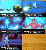 Tron 1982 lobby card set Jeff Bridges Bruce Boxleitner David Warner Steven Lisberger