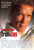 True Lies 1994 poster Arnold Schwarzenegger James Cameron