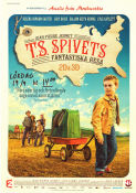 The Young and Prodigious TS Spivet 2013 movie poster Helena Bonham Carter Judy Davis Callum Keith Rennie Jean-Pierre Jeunet